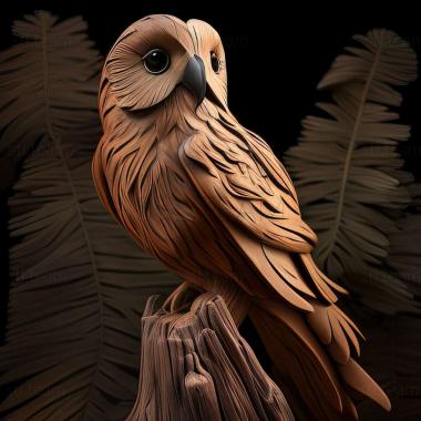 3D model Polioptila californica (STL)